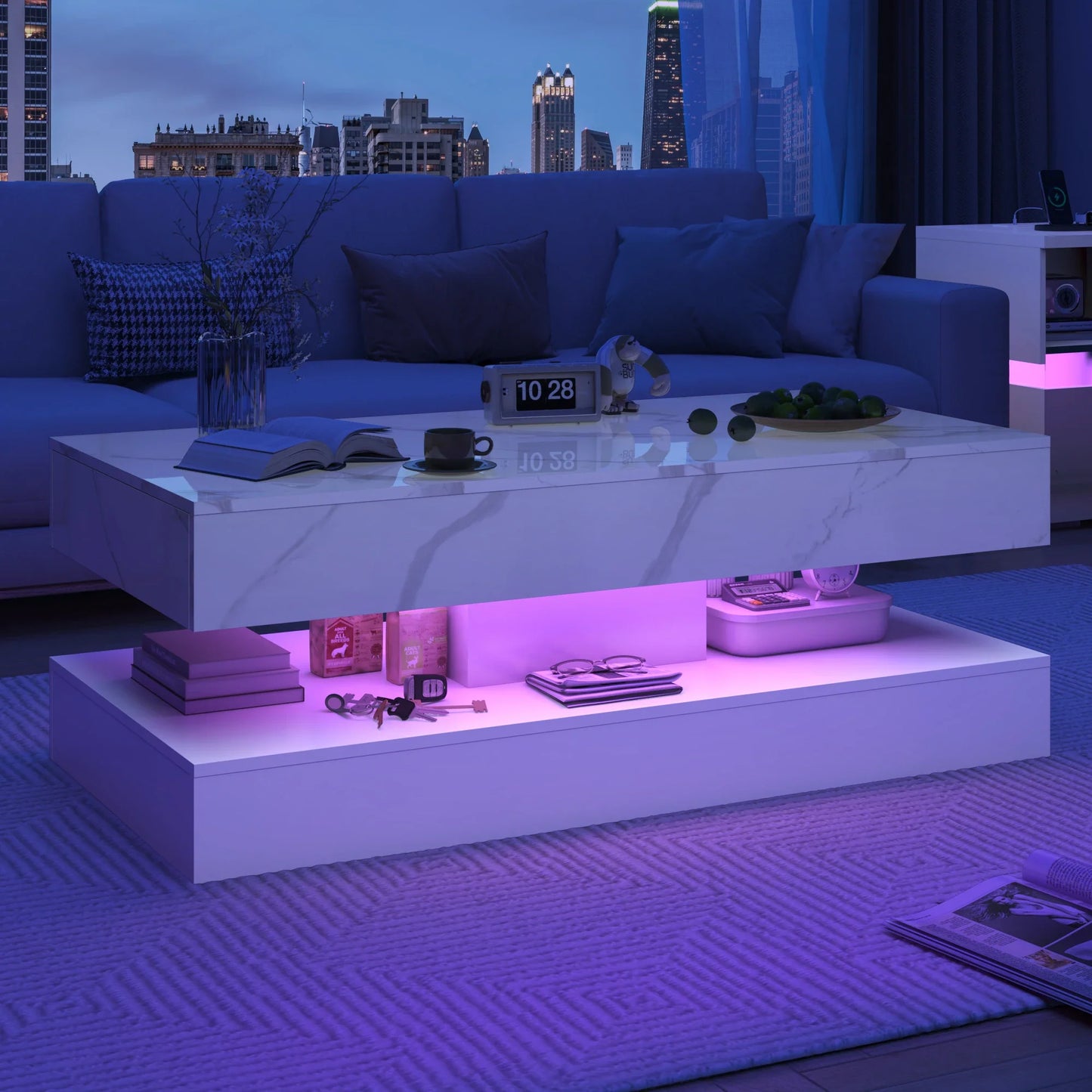 FaeryWoods LED Coffee Table
