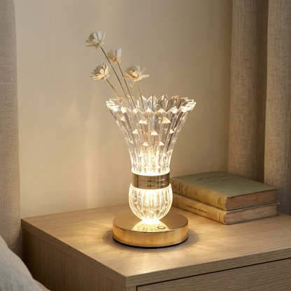 Crystal Bloom Table Lamp