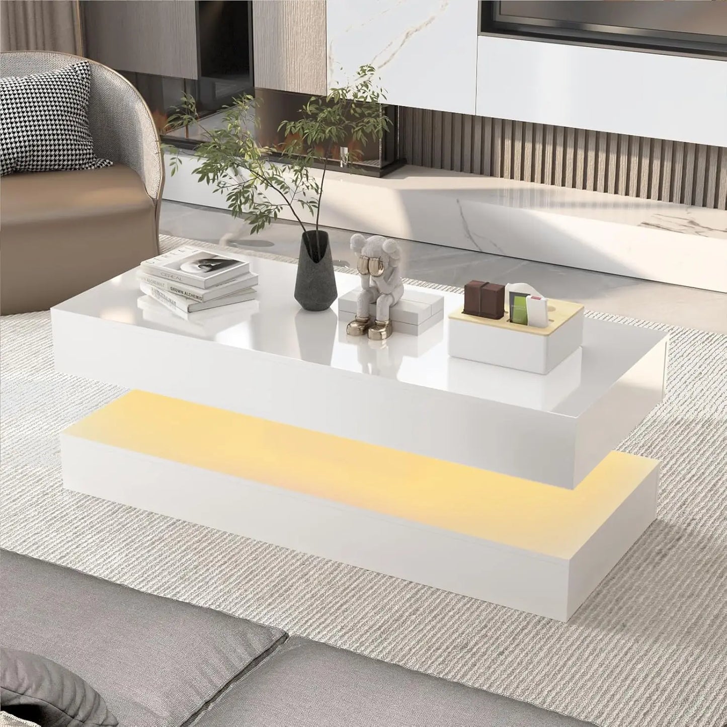 FaeryWoods LED Coffee Table