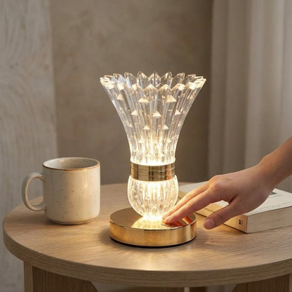 Crystal Bloom Table Lamp