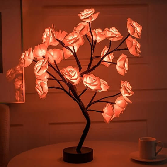 Golden Rose Fairy Tree