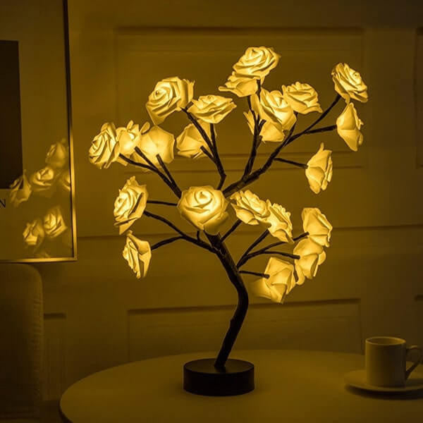 Golden Rose Fairy Tree